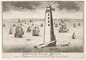 1708: 2nd Eddystone Lighthouse