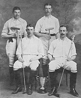 Boxall: 2nd Mounted Infantry Polo Team, WW1