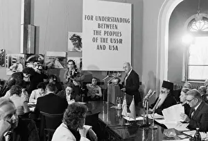 Speaks: 2nd Soviet and American meeting
