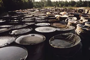 Swampy: Some of 3 000 drums containing hazardous ?