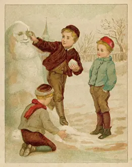 Snowmen: 3 Boys and a Snowman
