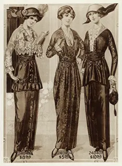 Cocked: 3 DRESSES OF 1914