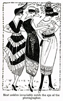 Flounces: 3 frocks of 1919