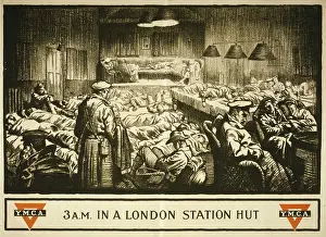 Couches: 3 AM in a London station hut