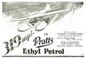 Ethyl: 319 MPH On Pratts Ethyl Petrol