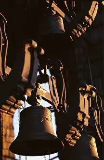 Carillon: Two of the 35 bells of the carillon tower at