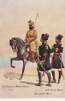 Sindh: 37th Lancers 35th, Scinde Horse, 36th Jacob's Horse