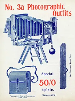Primus: No 3A Half Plate Photographic Camera Outfit