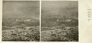 Air To Ground: 3D Stereoscopic Image, Aerial-View of Ypres, Belgium WW1?