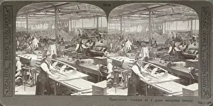 Metalic: 3D Stereoscopic Image, Sheet Metal Worker at a Great Aer?