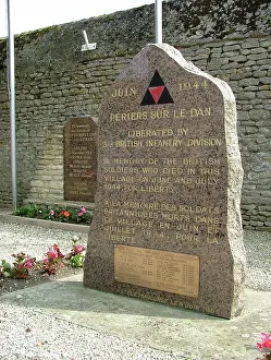 Periers: 3rd British Infantry Division Memorial Normandy