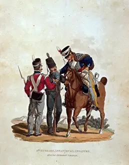 Hussar: 3rd Hussars, Infantry and Light Infantry, King's German Legi