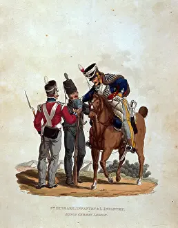 Hussar: 3rd Hussars, Infantry and Light Infantry, King's German Legi