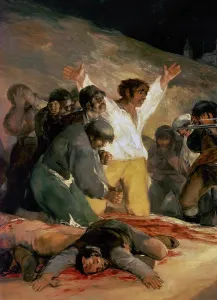 Lucientes: The 3rd of May 1808 in Madrid or The Executions, 1814, by