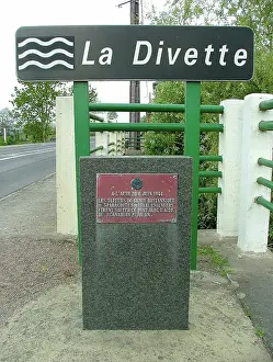 Dday: 3rd Para Sqn & 3rd Canadian Para Bn Plaque, Divette stream