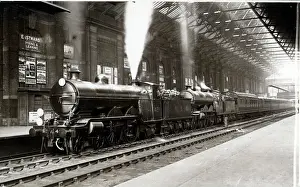 Locomotives: 4-4-2 Locomotives - Double Headed Train, Victoria Railway St