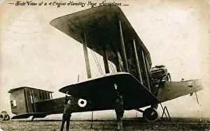 Paige: 4-Engine Handly Paige Biplane, England