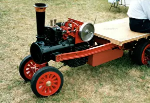Burrell: 4 and a half foot scale model Burrell Steam Wagon