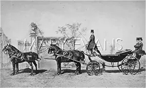 Calash: 4-HORSE CALECHE 1860