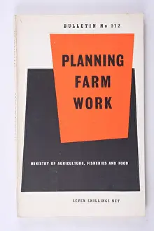 Bulletin: 40s, 50s, publication, Planning Farm Work, Ministry