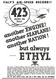 Ethyl: 423 MPH Using Pratts Ethyl Fuel