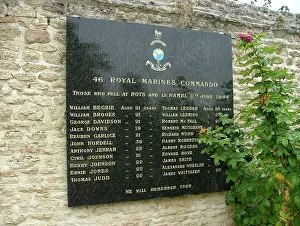 46th: 46 Royal Marines Commando Memorial Rots Normandy