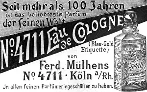 Trademark: 4711 Cologne Advert
