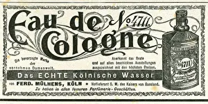 Trademark: 4711 Eau de Cologne advert