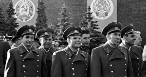 48th: 48th anniversary of October Revolution in Moscow