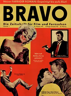 Spielen: 50 years Bravo - Title page with Marilyn Monroe