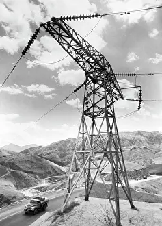 Pylon: 500V power line, 1974