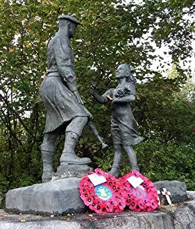 Kilted: 51st Highland Division Memorial, Schijndel, Holland