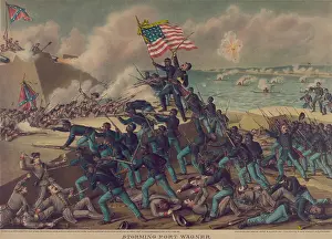 Assaulting: 54th Massachusetts Volunteer Infantry, an ?
