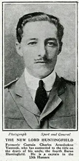 Vanneck: 5th Baron Huntingfield 1915