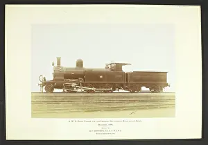 Trevithick: 6 WC goods engine by Richard Francis Trevithick. Side view