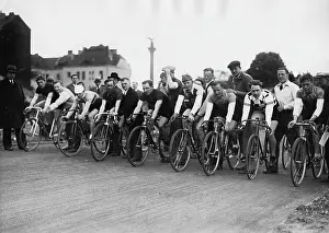 Bicycling: 60-kilometer bicycle race in Berlin, 1935