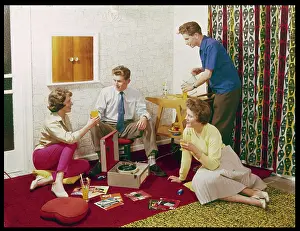 Listened: 60S RECORD PLAYING