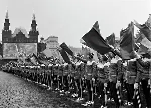 Rehearse: 61st anniversary of October Revolution celebrated