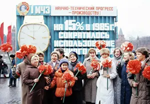 Participate: 68th Anniversary of Great October Revolution, 1985