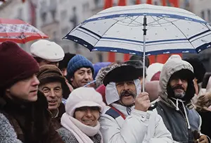 Umbrellas: 68th Anniversary of October Revolution, 1985