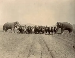 Sight Seeing: US 6th Cavalry at the Ming Tombs during the Boxer
