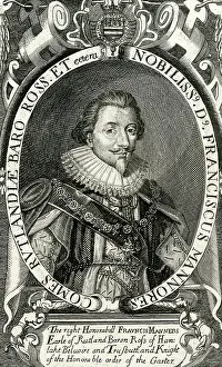 Cartouche: 6TH EARL OF RUTLAND