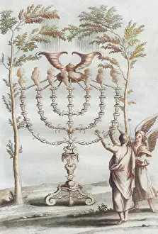 7-BRANCH CANDLESTICK
