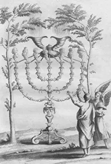 Zechariah: 7-BRANCH CANDLESTICK