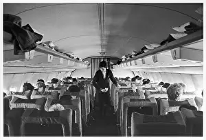 Headrests: 727 PASSENGERS-LUFTHANSA