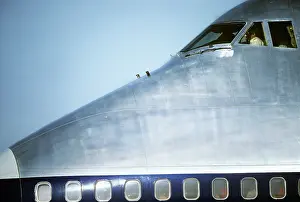 Ble001: 747 AIRPLANE NOSE OF PLANE 1ST CLASS SECTION