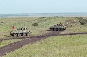 Maneuvers: 74th Separate Mechanized Guard Brigade maneuvers