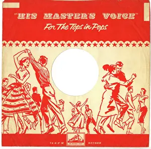 78 rpm Cover Sleeve, His Master's Voice
