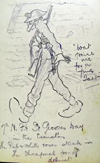 Tart: 7th NF's St George's Day in the trenches
