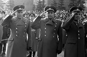 Andrian: 7th November Parade in Red Square, 1962